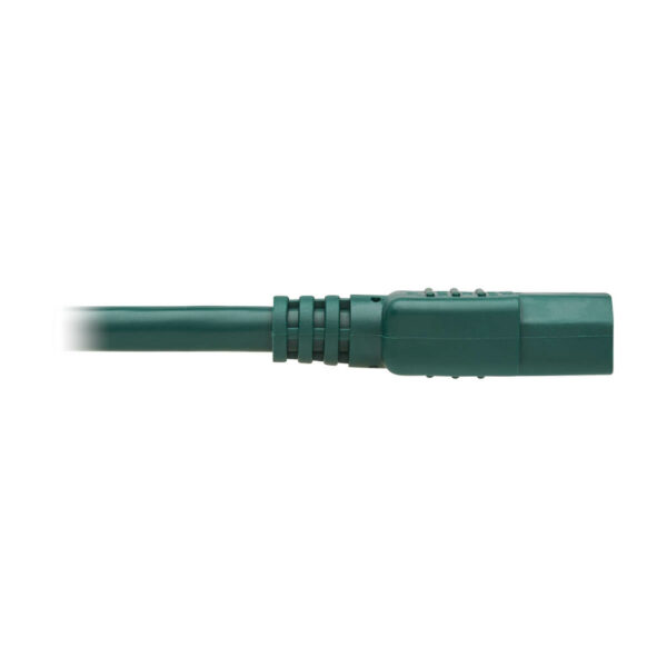 f654673955eca9d8517ed4c5ddcac3b8 Tripp Lite series Heavy-Duty PDU Power Cord, C13 to C14 - 15A, 250V, 14 AWG, 3 ft. (0.91 m), Green