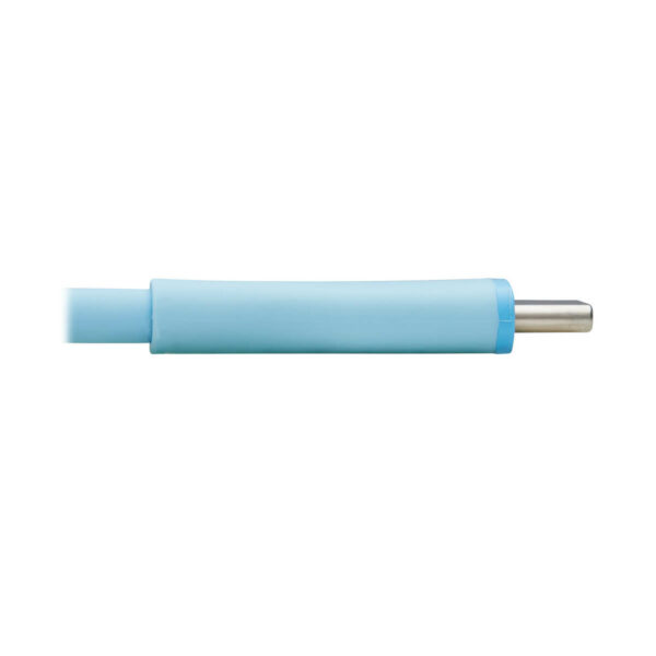 f6593476e23e474db7e974b5285f1e14 Tripp Lite Safe-IT USB-C to Lightning Antibacterial Sync/Charge Cable (M/M), Ultra Flexible, MFi Certified, Light Blue, 6 ft. - M102AB-006-S-LB