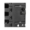 Tripp Lite series High-Capacity Vertical Cable Manager - Deep Double Finger Duct with Cover, Single Sided, 6 in. Wide, Black, 7 ft. (2.2 m)
