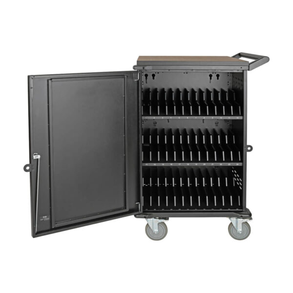 Tripp Lite series Multi-Device Charging Cart, 36 AC Outlets, Chromebooks and Laptops, 230V, BS 1363, Black