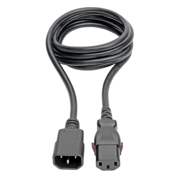 Tripp Lite series Power Extension Cord, Locking C13 to C14 PDU Style - 10A, 250V, 18 AWG, 6 ft. (1.83 m)