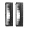 f6d1f7bd9232272752a19169568f2602 Tripp Lite series High-Capacity Vertical Cable Manager - Deep Double Finger Duct with Cover, Single Sided, 12 in. Wide, Black, 7 ft. (2.2 m)