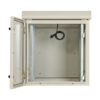 f6e94dd16dab9e58006e451c501ee39e Tripp Lite series SmartRack Industrial Enclosure - NEMA 3R, Wall Mount, Metal, Locking, Hinged Back, Fan With Thermal Switch, 32 in. Depth, 12U, Gray