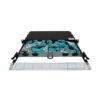 Tripp Lite series Preloaded Fiber Panel, 1U - 6x (4x LC/LC Duplex M/M) 8F Trunk Cables, OM4 Multimode, 10 m (32.8 ft.)