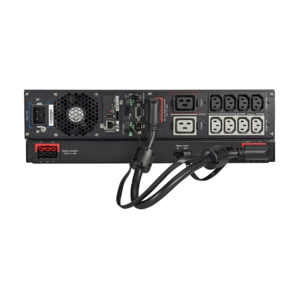 Eaton 9PX 2200VA 2000W 208V Double-Conversion UPS - L6-20P, 8 C13, 2 C19 Outlets, Lithium-ion Battery, 2U Rack/Tower - 9PX2200GRT-L