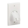 f77af7c8b95c63dfd94aa4ed55c45461 Tripp Lite series Single-Gang Up-or Down-Angle Bulk Cable Wall Plate, White, TAA