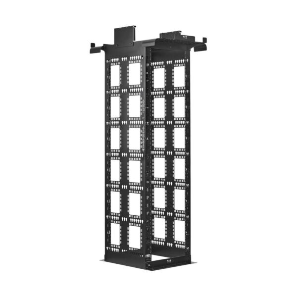 Tripp Lite series SmartRack 45U Heavy-Duty 2-Post Open Frame Rack, 24-Inch Deep