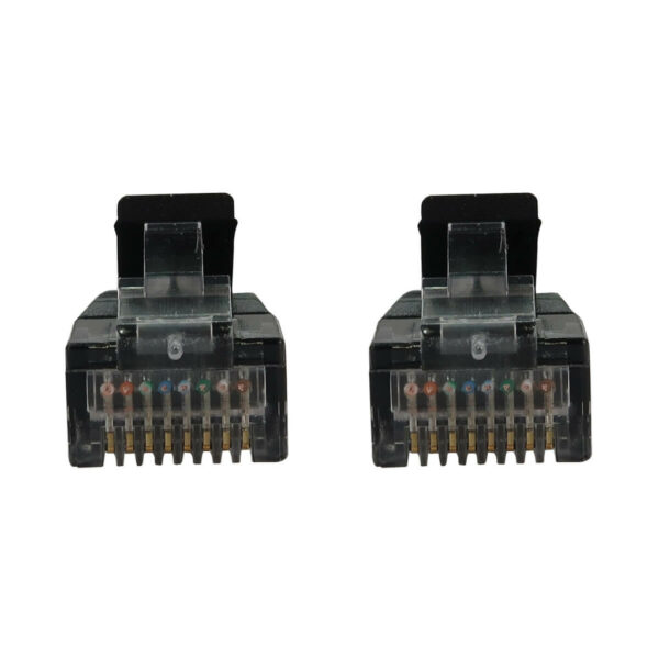 Tripp Lite series Cat6a 10G Snagless Molded Slim UTP Ethernet Cable (RJ45 M/M), PoE, Black, 7 ft. (2.1 m)