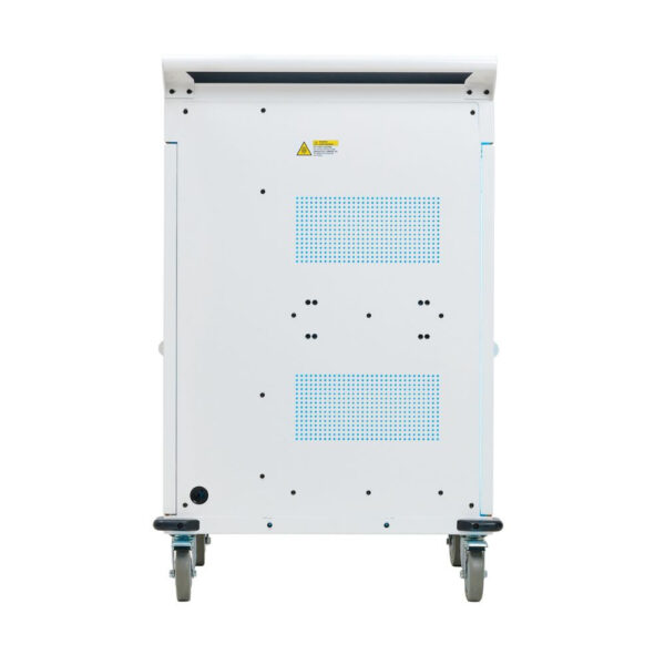 Tripp Lite Safe-IT 36-Device UV Charging Cart for Laptops and Chromebooks, 120V, 5-15P, 10 ft. Cord, Antimicrobial, White - CSC36VACUVC