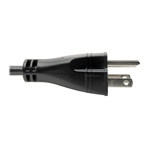 f7c68ba1132bb4d0042bd1b834202a8f Tripp Lite series Hospital-Grade Power Cord, NEMA 5-15P to C13 - Green Dot, 15A, 125V, 14 AWG, 25 ft. (7.62 m), Black