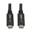 f7e23310f0de50fa205c498acaed4194 Tripp Lite series USB-C Cable (M/M) - USB 3.2, Gen 2 (10 Gbps), 5A (100W) Rating, Thunderbolt 3 Compatible, 20-in. (50.8 cm)