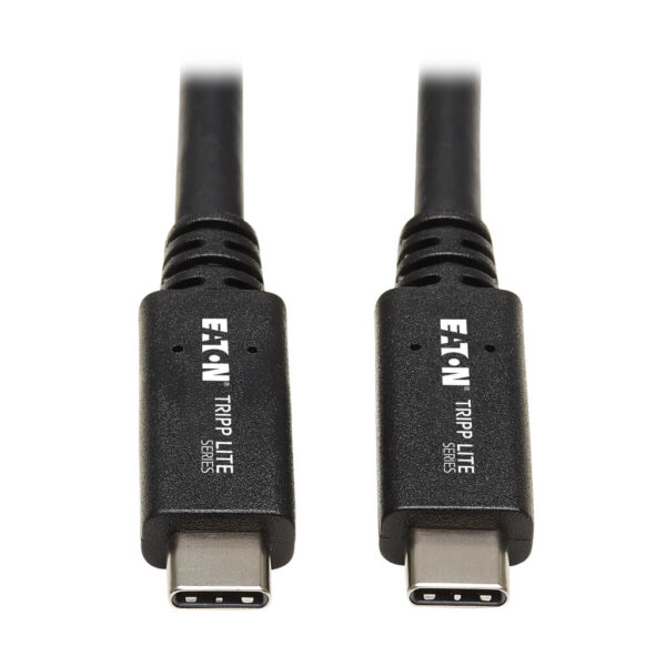 f7e23310f0de50fa205c498acaed4194 Tripp Lite series USB-C Cable (M/M) - USB 3.2, Gen 2 (10 Gbps), 5A (100W) Rating, Thunderbolt 3 Compatible, 20-in. (50.8 cm)