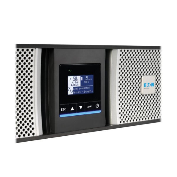 Eaton 9PX G2 8kVA 8kW Online UPS, 200-240V In, 120/240V Out, Hardwired Input, 18x 5-20R, 3x L6-30R, Network Card, Bypass, 7U Rack/Tower - 9PX8KTF5G2