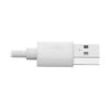 f818cf6fe7531f69b6fe8be548326af5 Tripp Lite series USB-A to Right-Angle Lightning Sync/Charge Cable, MFi Certified - White, M/M, USB 2.0, 6 ft. (1.83 m)