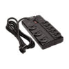 f8557a7d1cbd2efd862b8a02332315b6 Tripp Lite series Protect It! 8-Outlet Surge Protector, 8 ft. (2.43 m) Cord, 1440 Joules, Black Housing