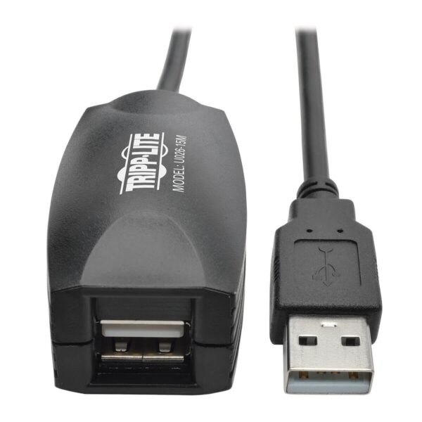 f868683901467bf49379ab4a791ccd2a Tripp Lite series USB 2.0 Active Extension Repeater Cable (A M/F), 15M (49.21 ft.)