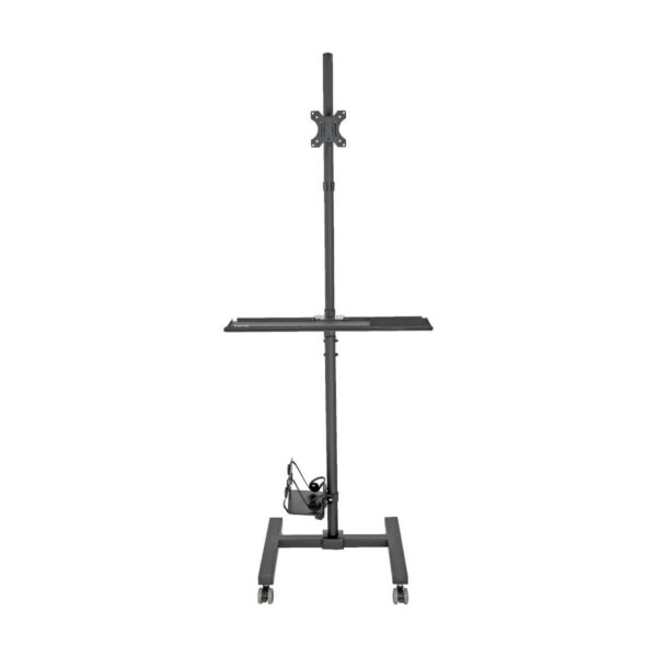 f8a9fa18de44d8ba4877100207b283c8 Tripp Lite series Mobile Workstation with Monitor Mount - For 17" to 32" Displays, Height Adjustable