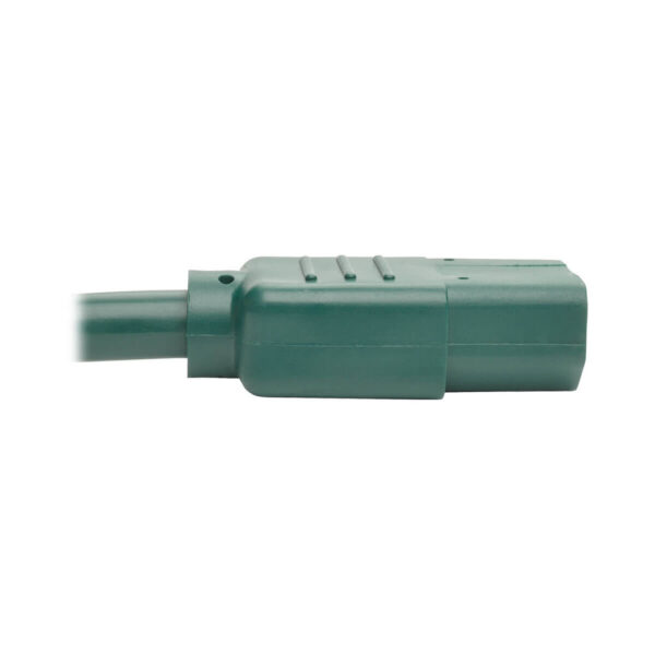f8cb9102fbcbfcbd666c9a2d2972354c Tripp Lite series Heavy-Duty PDU Power Cord, C13 to C14 - 15A, 250V, 14 AWG, 2 ft. (0.61 m), Green
