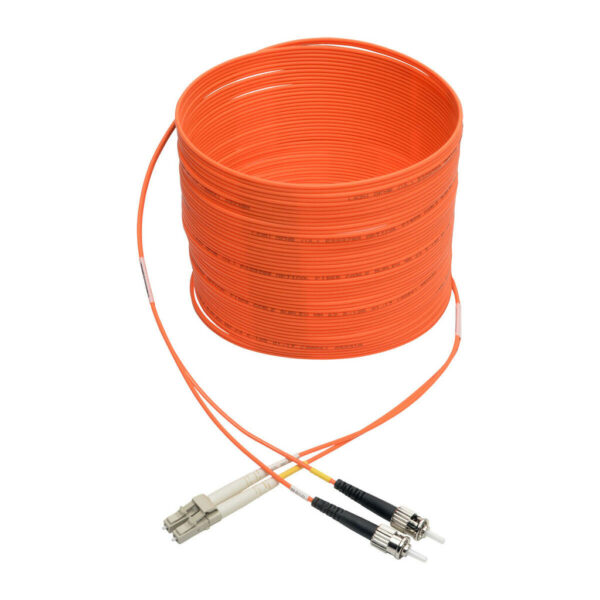 f8ce8649da0550d4a937341f97053c44 Tripp Lite series Duplex Multimode 62.5/125 Fiber Patch Cable (LC/ST), 10M (33 ft.)