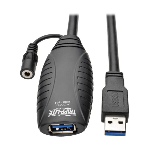 Tripp Lite series USB 3.0 SuperSpeed Active Extension Repeater Cable (USB-A M/F), 15M (49.21 ft.)