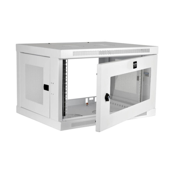 f9486bf82e6b8f976e83d4f5a3c58f0e Tripp Lite series SmartRack 6U Low-Profile Switch-Depth Wall-Mount Mini Rack Enclosure, Clear Acrylic Window, White