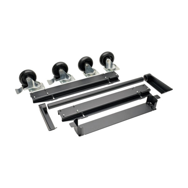 Tripp Lite series Mobile Cart Conversion Kit with Handle, Casters and Power Cord Manager for Tablet/Chromebook Charging Stations