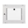 Tripp Lite series SmartRack 9U Low-Profile Switch-Depth-Plus Wall-Mount Mini Rack Enclosure, White
