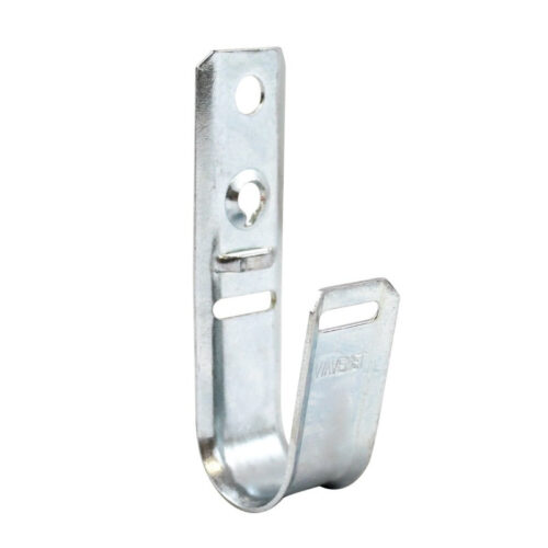 3/4" J-Hook, Wall Mount Style, 25-Pack