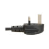 f9b878aec714500cee37389688070dfb Tripp Lite series PDU Power Cord, BS 1363 to C13 - 10A, 250V, H05VV-F, 2 m (6.6 ft.), Black