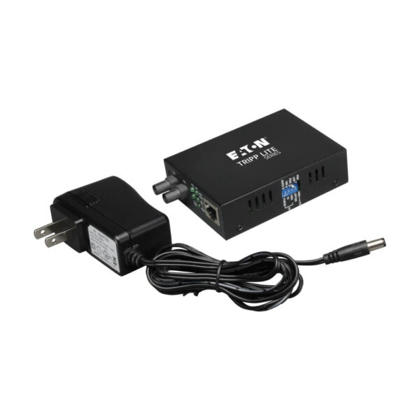 Tripp Lite series Multimode Fiber to Ethernet Media Converter, 10/100BaseT to 100BaseFX-ST, 2km, 1310nm