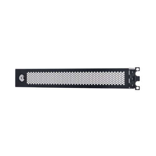 Tripp Lite series SmartRack Hinged Standoff Security Cage for Rack Equipment, 1U, Front