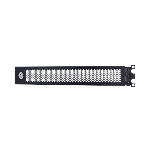 Tripp Lite series SmartRack Hinged Standoff Security Cage for Rack Equipment, 1U, Front