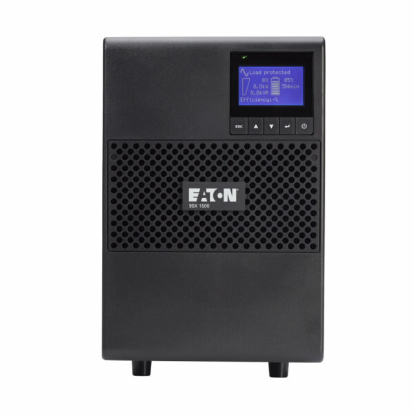 Eaton 9SX 1500VA 1350W 120V Online Double-Conversion UPS - 6 NEMA 5-15R Outlets, Cybersecure Network Card Option, Extended Run, Tower