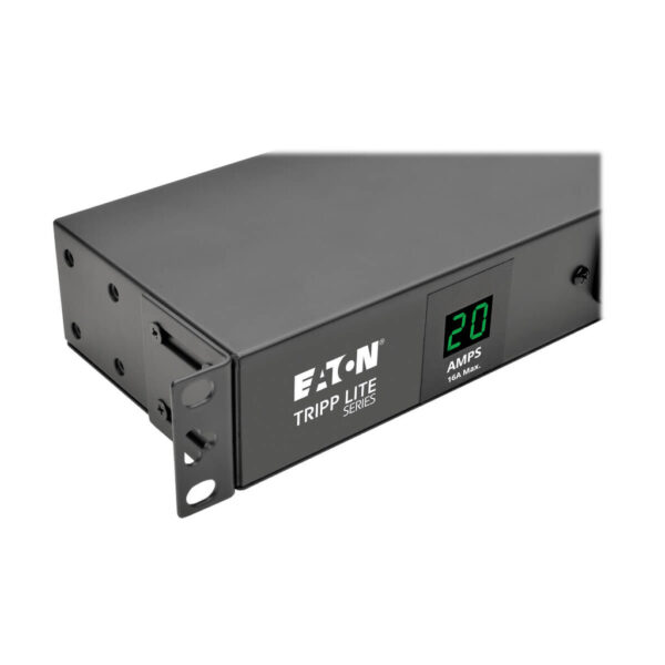 Tripp Lite 2kW 1-Phase Local Metered PDU with ISOBAR, 3840 Joules, 100-127V, 12x 5-20R, 2x 5-15R, L5-20P/5-20P, 15 ft. Cord, 1U Rack - PDUMH20-ISO