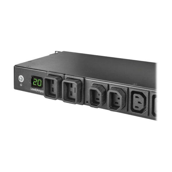 Tripp Lite series 3.7kW 208/230V Single-Phase Local Metered PDU - 8 C13 & 2 C19 Outlets, L6-20P Input, 6 ft. Cord, 1U, TAA