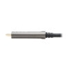 Tripp Lite USB-C Plenum Fiber Active Optical Cable (M/M), USB 3.2 Gen 2 10Gbps, Data Only, Black, 10 m (33 ft.) - U420F-10M-D321