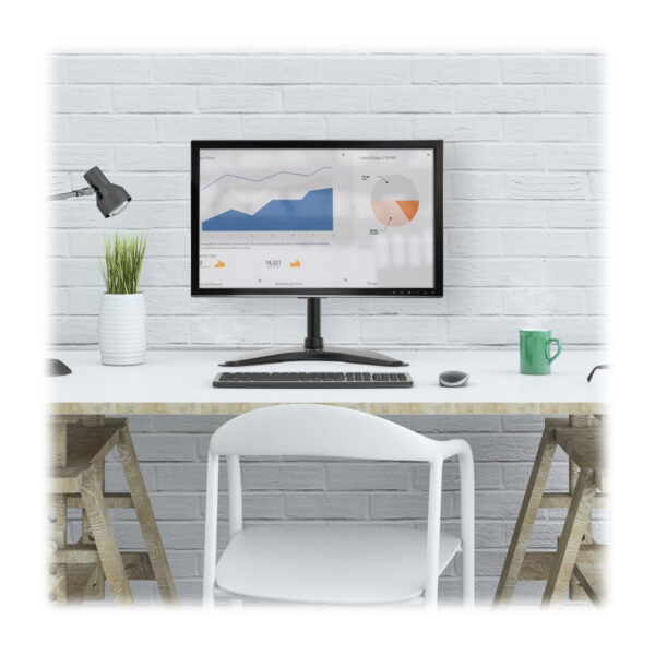 Tripp Lite series Single-Display Desktop Monitor Stand for 13” to 27” Flat-Screen Displays