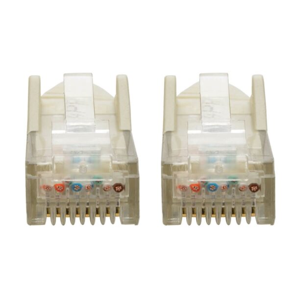 fabc5fe79c9a0c6cc9a2050a21e7cc3c Tripp Lite series Cat6 Gigabit Snagless Molded (UTP) Ethernet Cable (RJ45 M/M), PoE, White, 4 ft. (1.22 m)