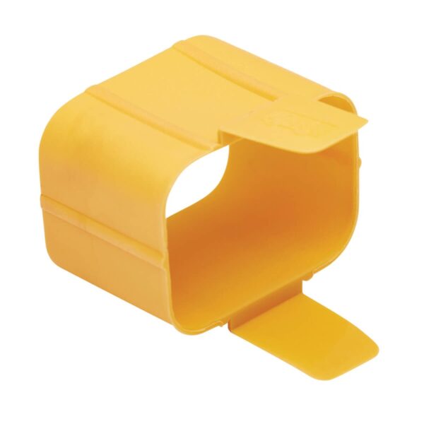 Tripp Lite series Plug-Lock Inserts, C19 Power Cord to C20 Outlet, Yellow, 100 Pack