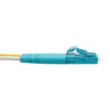 faf39632b541eba03ed7d4d3e8f15203 Tripp Lite series 100G Duplex Multimode 50/125 OM5 LSZH Fiber Optic Cable (LC/LC), Lime Green, 25 m