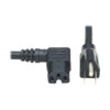 fafb55dd25d70bb256303d0bd007ac03 Tripp Lite series Power Cord, NEMA 5-15P to Right-Angle C15 - Heavy-Duty, 15A, 125V, 14 AWG, 8 ft. (2.43 m), Black