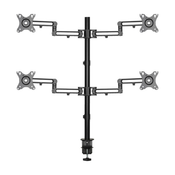 Tripp Lite series Quad-Monitor Flex-Arm Desktop Clamp for 13” to 27” Displays