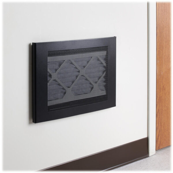 Tripp Lite series Network Closet Exhaust Fan, 475 CFM, NEMA 5-15P Input, Black