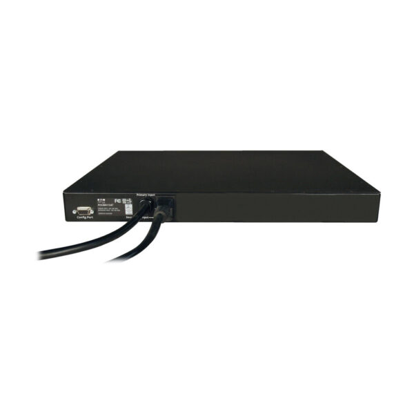 Tripp Lite series 1.4kW Single-Phase Local Metered Automatic Transfer Switch PDU, 2 120V 5-15P 15A Inputs, 8 5-15R Outputs, 1U, TAA
