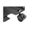 Tripp Lite series Mobile CPU Caddy for Computer Towers - Width Adjustable, Locking Casters, Black