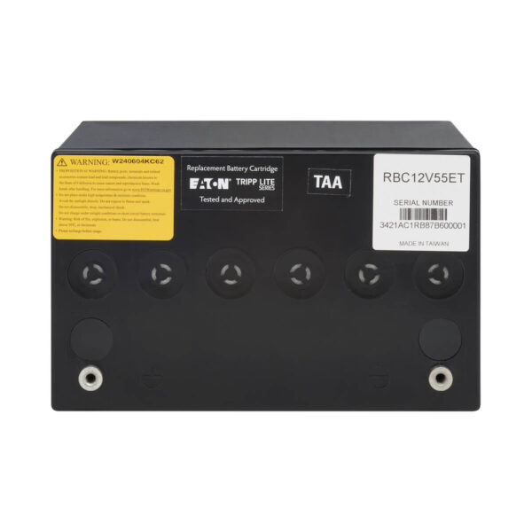 fc44a845723533b2fe09bb83798ad3da Tripp Lite series External 12V DC 55AH Battery Module for 120V AC Extreme Temperature Network UPS, TAA