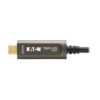 fc591383543900446044999535c0a55c-1 Tripp Lite series USB-C to USB-C Plenum-Rated Fiber Active Optical Cable (AOC) - 4K 60 Hz, HDR, 4:4:4, M/M, Black, 15 m (49 ft.), Video-Only