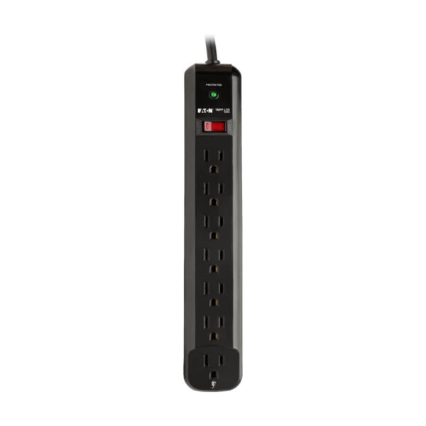 Tripp Lite TLP712B surge protector Black 7 AC outlet(s) 120 V 3,66 m