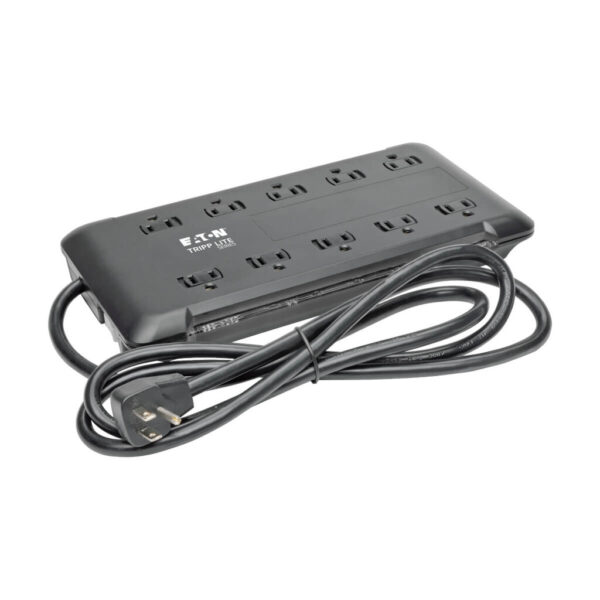 Tripp Lite series Protect It! 10-Outlet Surge Protector, 6 ft. Cord, 2880 Joules, Black Housing