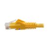 fce14f84e70cff524c421006ac5307fc Tripp Lite series Cat6 Gigabit Snagless Molded (UTP) Ethernet Cable (RJ45 M/M), PoE, Yellow, 6-in. (15.24 cm)